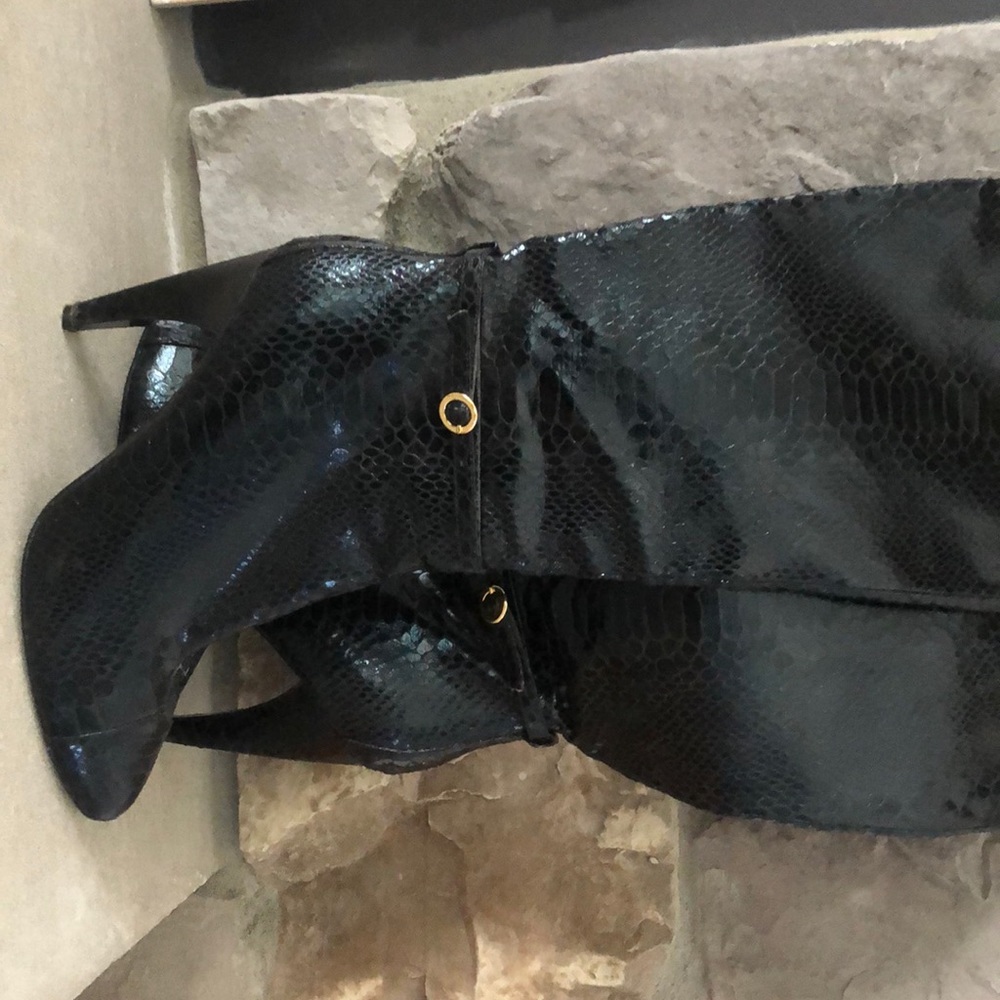 Black Sam Edelman high boots